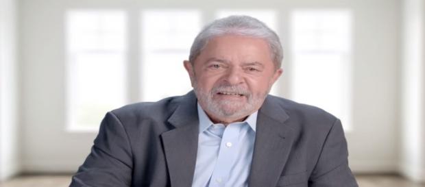 Ex-presidente Lula falou no programa do PT Ex-presidente Lula falou no programa do PT
