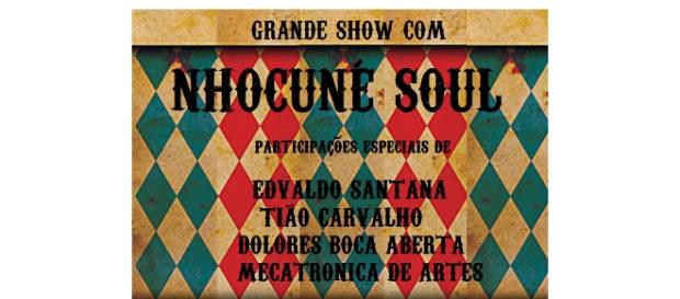 Flyer de divulgação da Banda Nhocuné Soul Flyer de divulgação da Banda Nhocuné Soul