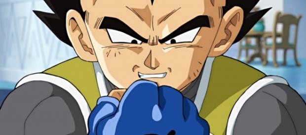 Vegeta en el ultimo episodio de la serie Vegeta en el ultimo episodio de la serie