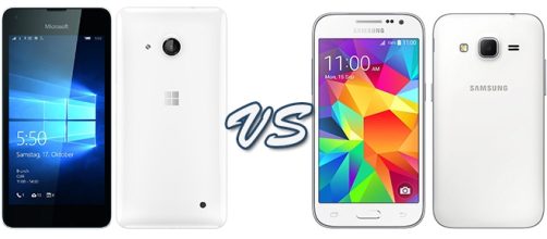 Microsoft Lumia 550 vs Samsung Galaxy Core Prime