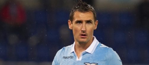 Miroslav Klose, attaccante tedesco della Lazio