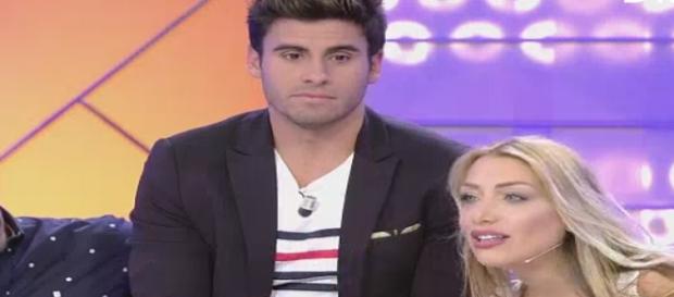 El reencuentro de la pareja en plató El reencuentro de la pareja en plató