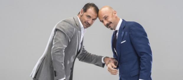 Gianluca Vialli e Lorenzo Amoruso Gianluca Vialli e Lorenzo Amoruso