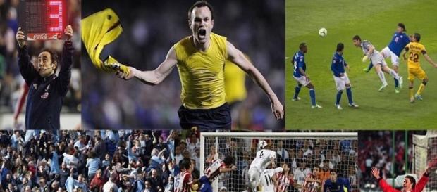Iniesta, Ramos, Muñoz, Agüero... Iniesta, Ramos, Muñoz, Agüero...