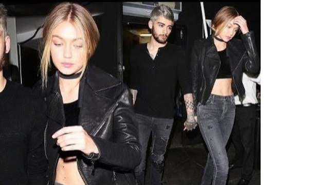 Zayn Malik e Gigi Hadid (riproduzione Youtube.com)