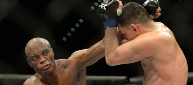 Anderson Silva está com "sangue nos olhos" Anderson Silva está com "sangue nos olhos"