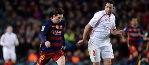Barça vs Sevilla. Fotografía de "El País" Barça vs Sevilla. Fotografía de "El País"