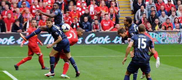 Imagen de archivo de un Liverpool-United. Imagen de archivo de un Liverpool-United.
