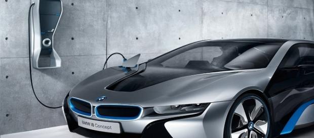 Innovador Coche BMW eléctrico. Innovador Coche BMW eléctrico.