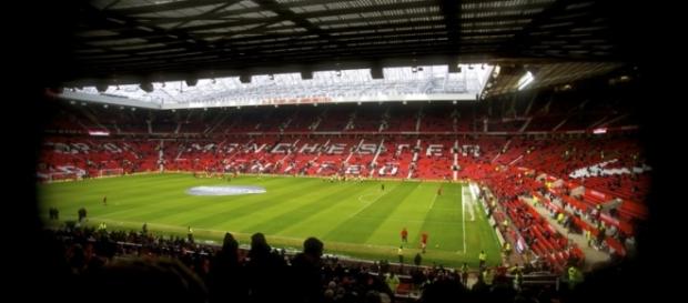 Old Trafford, estadio del Manchester United. Old Trafford, estadio del Manchester United.