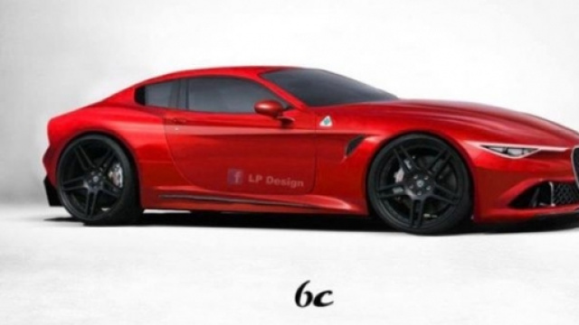 Alfa Romeo 6C: render By LP Design