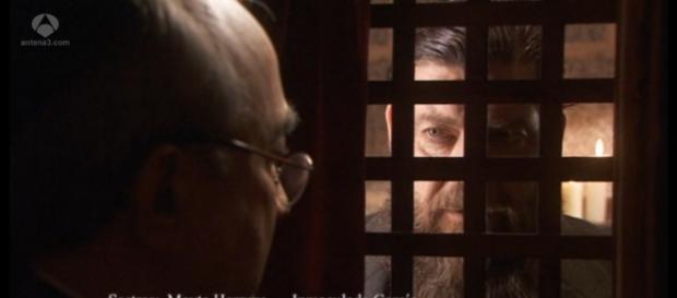 Il Segreto, il pentimento di Mauricio Il Segreto, il pentimento di Mauricio
