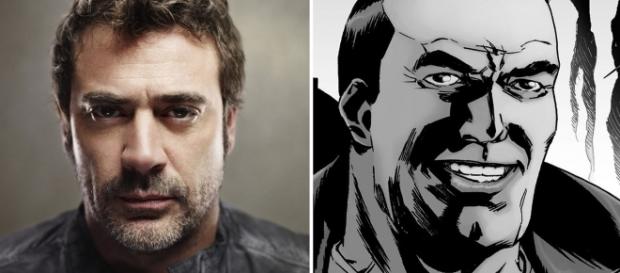Jeffrey Dean Morgan en el papel de Negan Jeffrey Dean Morgan en el papel de Negan