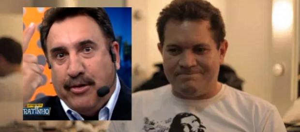 Ratinho e Ximbinha - Foto/Montagem Ratinho e Ximbinha - Foto/Montagem