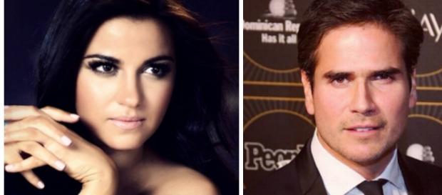 Maite Perroni e Daniel Arenas trabalharam juntos Maite Perroni e Daniel Arenas trabalharam juntos
