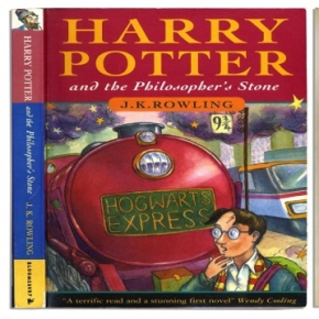 Primera edición autografiada de Harry Potter