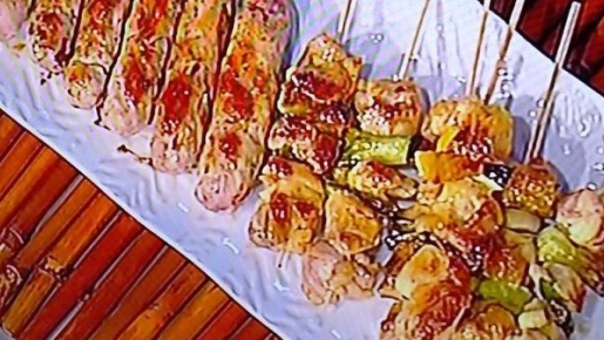 La Prova Del Cuoco Ricette 29 02 Come Fare Gli Yakitori Spiedini Di Pollo Giapponesi