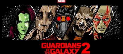 Chris Pratt en el set de Guardianes de la Galaxia