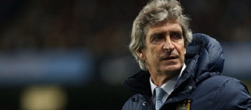 Pellegrini lifted League Cup with City