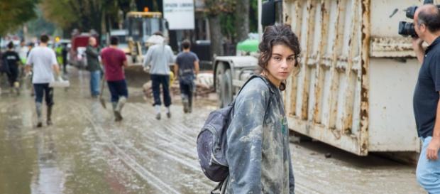 Alluvione, fango per le strade Alluvione, fango per le strade
