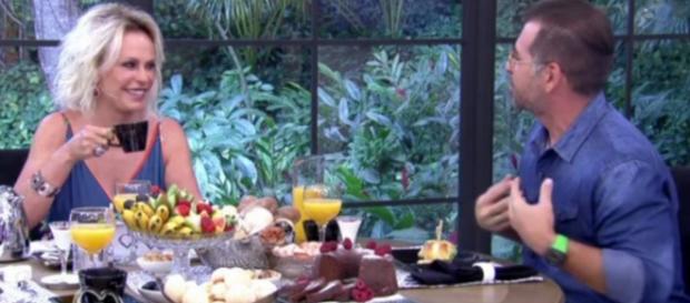 Ana Maria faz piada com Glória Pires Ana Maria faz piada com Glória Pires