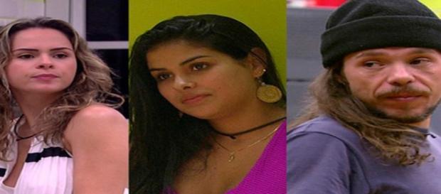 Ana Paula, Munik, e Tamiel. Emparedados do "BBB16" Ana Paula, Munik, e Tamiel. Emparedados do "BBB16"