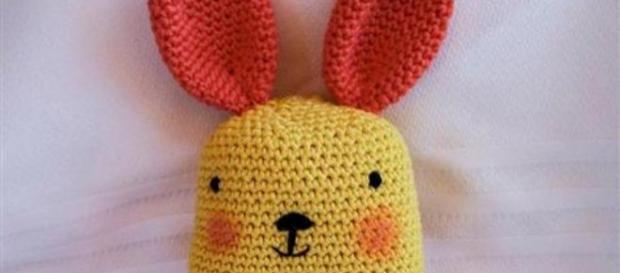 Conejito amigurumi sonajero. Tutorial paso a paso Conejito amigurumi sonajero. Tutorial paso a paso