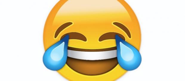 Laughing with tears emoji (Google) Laughing with tears emoji (Google)