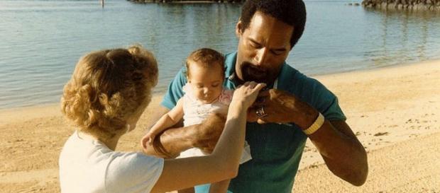 O.J. Simpson, Nicole Brown Simpson, Tochter 1986 O.J. Simpson, Nicole Brown Simpson, Tochter 1986