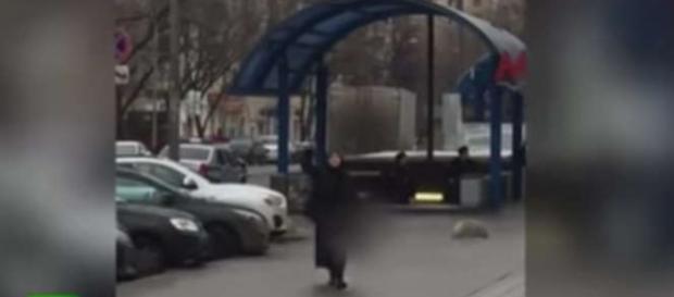 Scene înfiorătoare la o staţie de metrou din Rusia Scene înfiorătoare la o staţie de metrou din Rusia