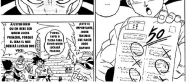Según el manga, Gokú sería el quinto luchador Según el manga, Gokú sería el quinto luchador
