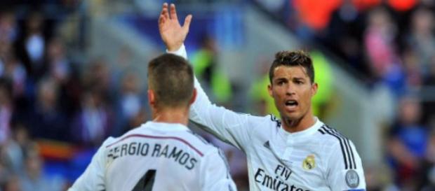 Sergio Ramos y Cristiano Ronaldo. Puntopelota.es Sergio Ramos y Cristiano Ronaldo. Puntopelota.es