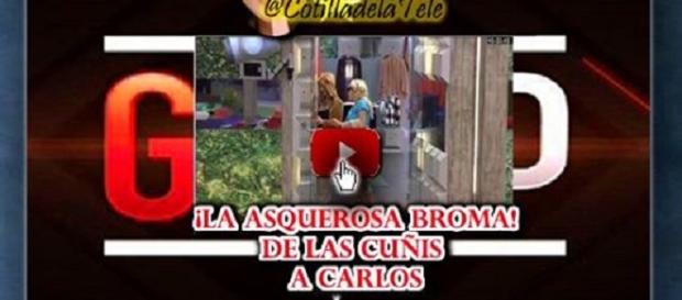 Vídeo de la broma de las cuñis a Carlos Lozano Vídeo de la broma de las cuñis a Carlos Lozano