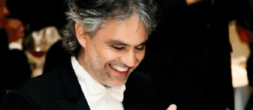 Il tenore italiano Andrea Bocelli.