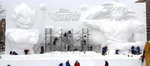 Gokú y Vegeta protagonizan el parque de Sapporo Gokú y Vegeta protagonizan el parque de Sapporo