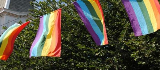 Imagen de bandera arcoiris gay. Flickr Imagen de bandera arcoiris gay. Flickr