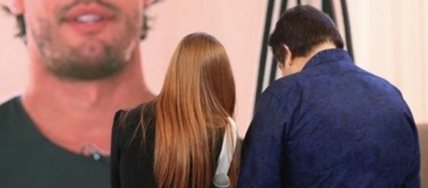 Marina Ruy Barbosa e Fausto Silva Marina Ruy Barbosa e Fausto Silva