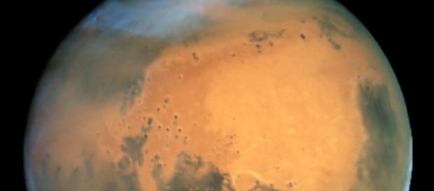 Mars as seen by the Hubble Space Telescope (NASA) Mars as seen by the Hubble Space Telescope (NASA)
