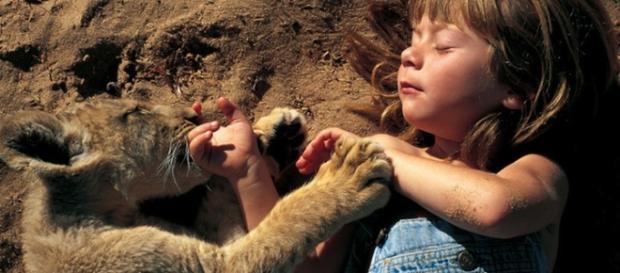Tippi com um dos seus melhores amigos Tippi com um dos seus melhores amigos