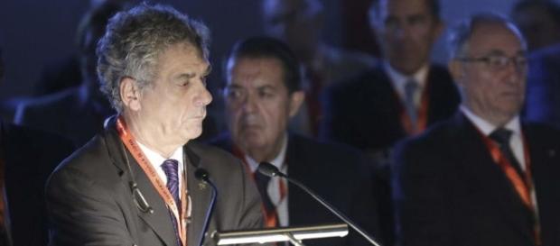 EFE. Villar durante una Asamblea de la RFEF EFE. Villar durante una Asamblea de la RFEF
