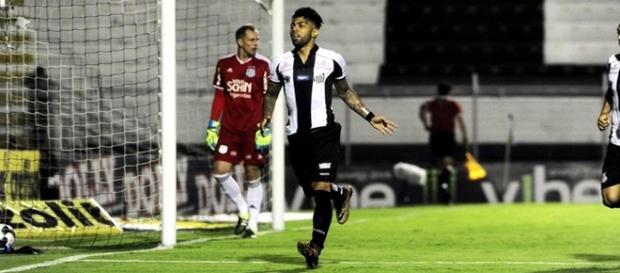 Gabigol foi o melhor da partida Gabigol foi o melhor da partida