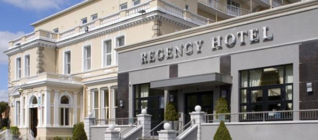 O tiroteio decorreu numa sala do Hotel Regency O tiroteio decorreu numa sala do Hotel Regency