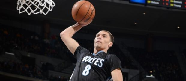 Zach LaVine, ganador del concurso del pasado año Zach LaVine, ganador del concurso del pasado año