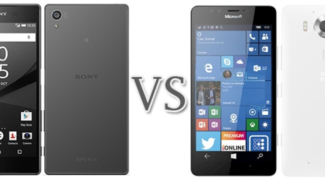 Sony Xperia Z5 vs Microsoft Lumia 950