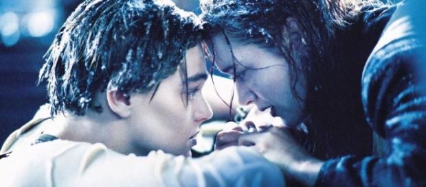 Escena final Jack y Rose en Titanic Escena final Jack y Rose en Titanic