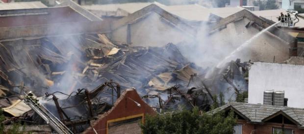 Incêndio no Iron Mountain, saldo: 10 mortos Incêndio no Iron Mountain, saldo: 10 mortos