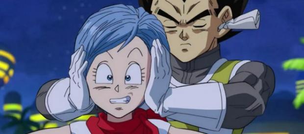 Vegeta y Bulma fuerron protagonistas del capitulo Vegeta y Bulma fuerron protagonistas del capitulo