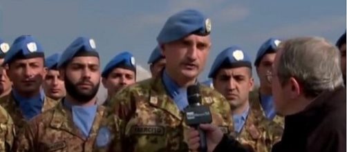 Uomini e mezzi italiani verso Mosul