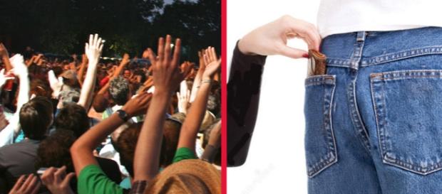 Hoţi de buzunare români fură la concertele rock Hoţi de buzunare români fură la concertele rock