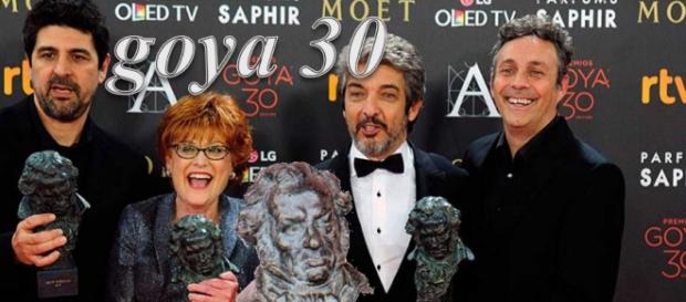 Los ganadores, foto rtve. Aquí Los ganadores, foto rtve. Aquí